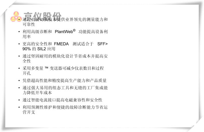 超高性能导波雷达液位与界面变送器