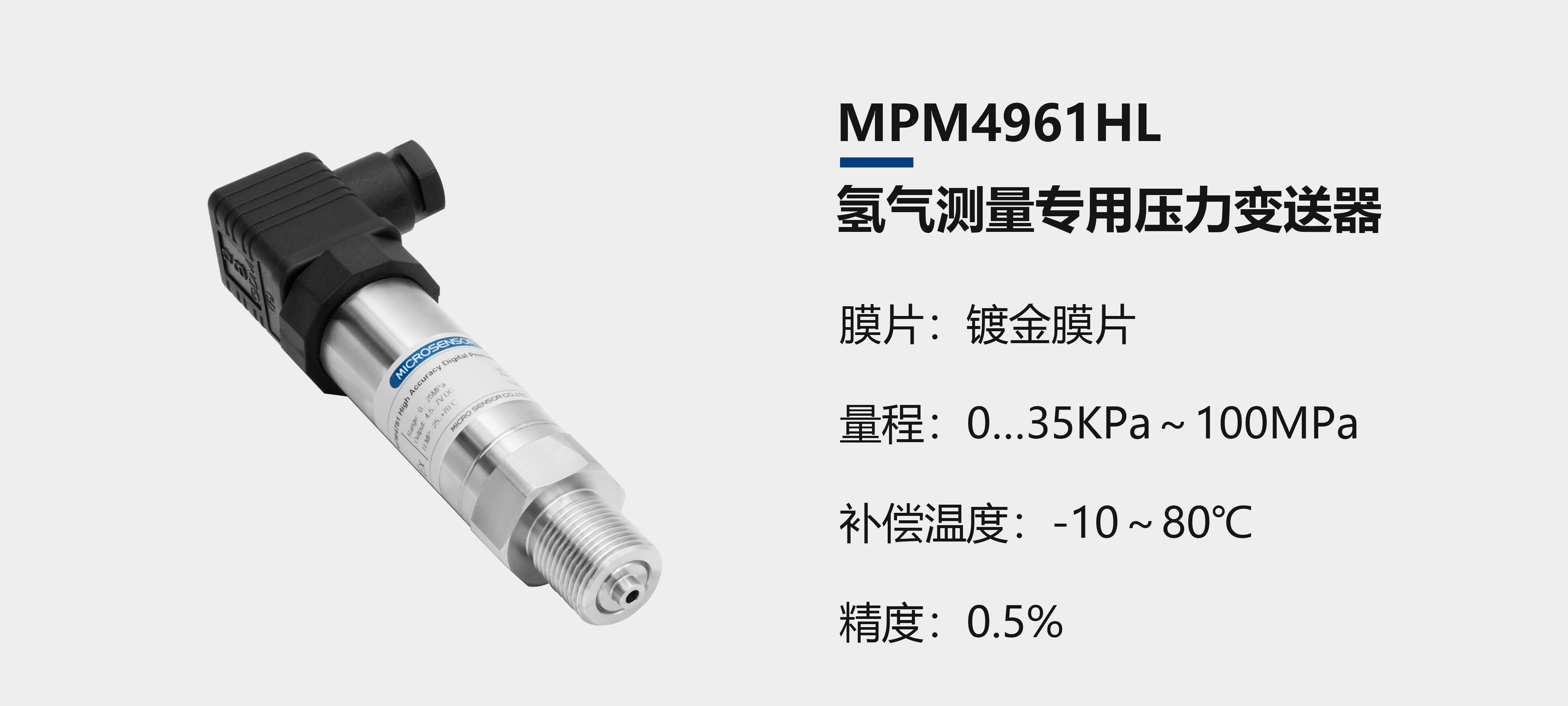 迈克传感器特殊气体测量系列压力变送器